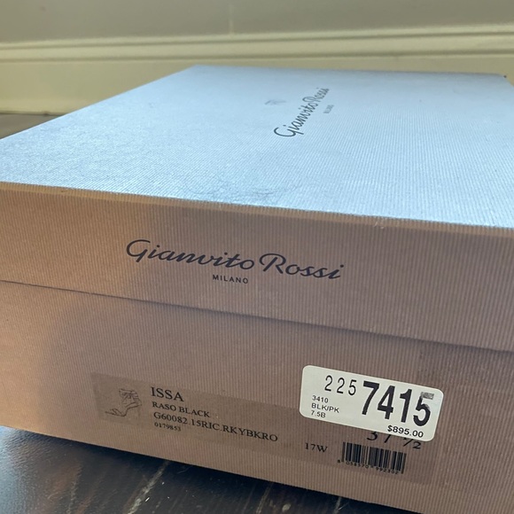 Gianvito Rossi Issa floral jacquard sandals - Picture 6 of 6